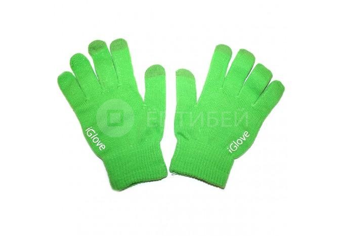 Перчатки iGlove для сенсорных экранов, телефонов iPhone зеленые