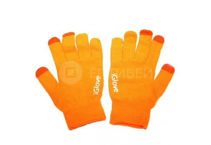 Перчатки iGlove для сенсорных экранов, телефонов iPhone оранжевые