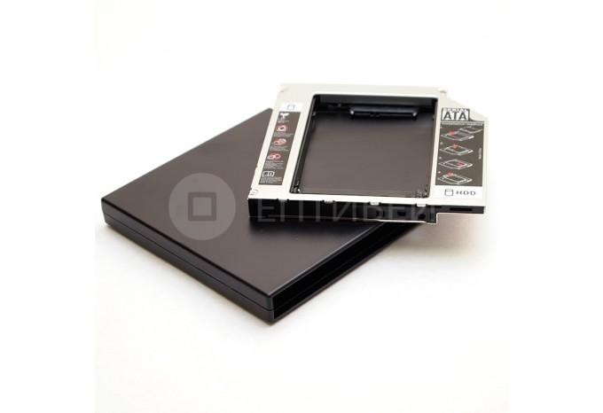 Комплект Optibay 12,5 мм PATA + USB корпус для DVD привода PC