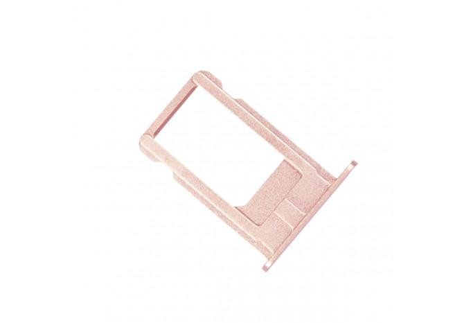 Сим-лоток (Nano Sim Card Tray) для Nano сим-карты для iPhone 6S розовое золото
