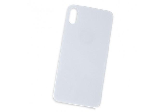 Задняя стеклянная панель для iPhone X белая