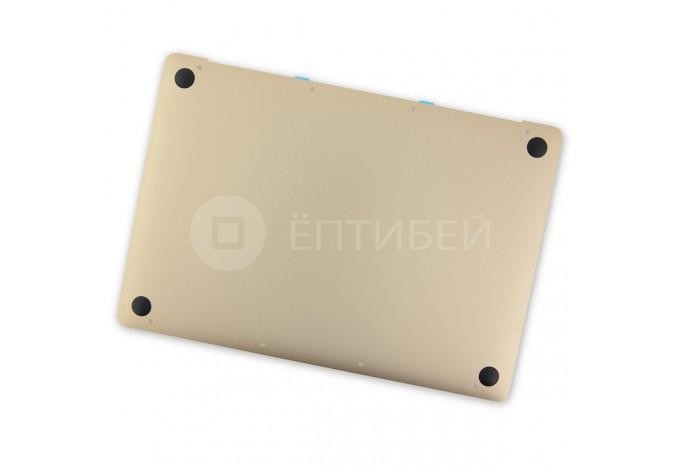 Нижняя крышка Gold для MacBook A1534 12" Early 2015 - Mid 2017