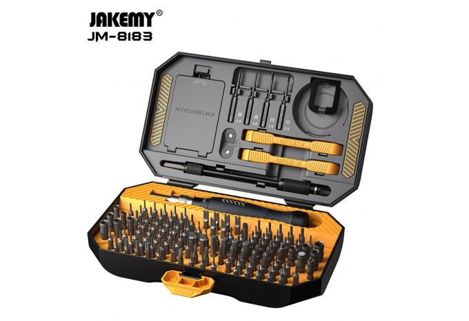 Набор отверток и инструментов Jakemy JM-8183 145 в 1 для ремонта телефонов и ноутбуков