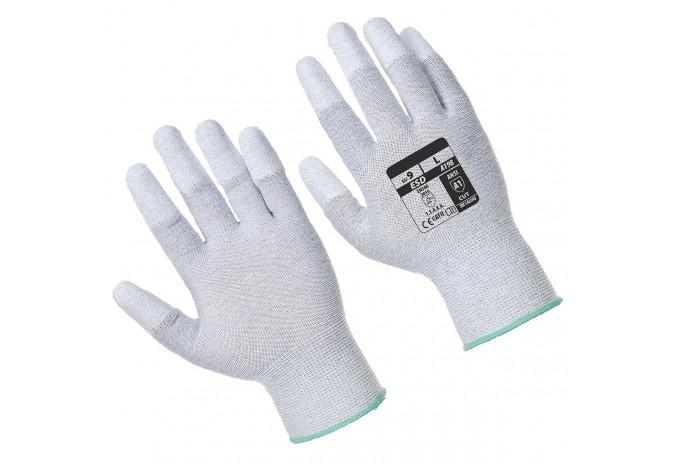 Профессиональные антистатические перчатки размер L для ремонта