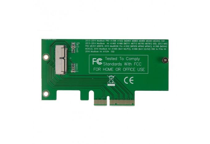Переходник адаптер для SSD PCI на PCI-E для MacBook Air / Retina 2013 - 2015